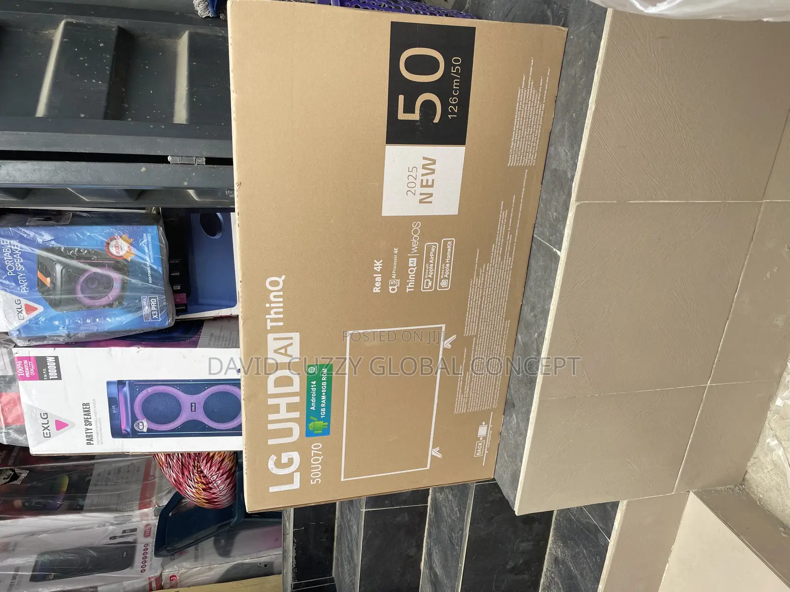 Lg 50 Inches Smart Frameless Tv