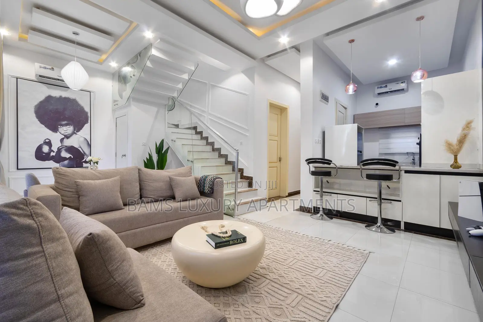 Brand New 3/4 Bed Duplex With Two Living Room and Other Amenities