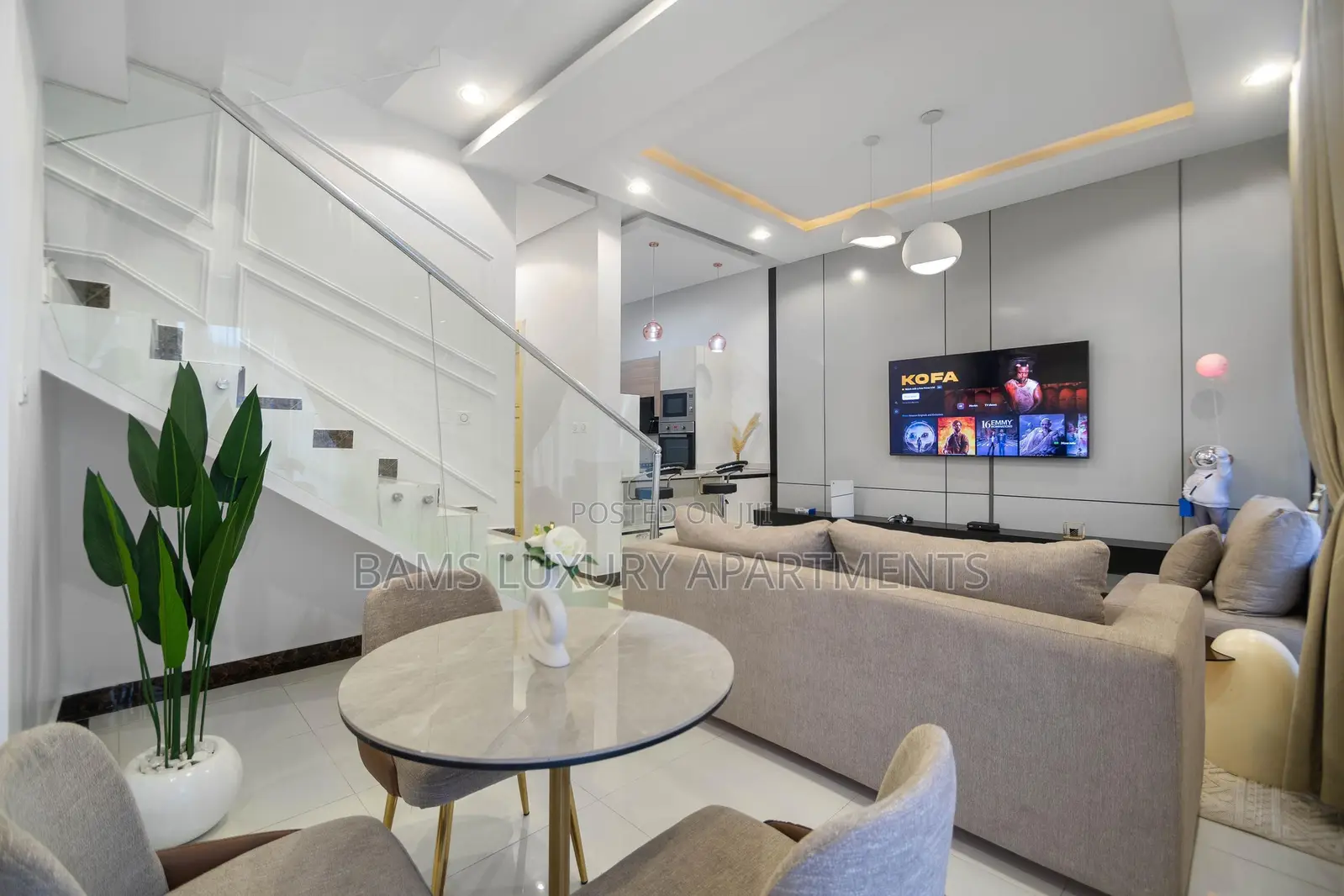 Brand New 3/4 Bed Duplex With Two Living Room and Other Amenities