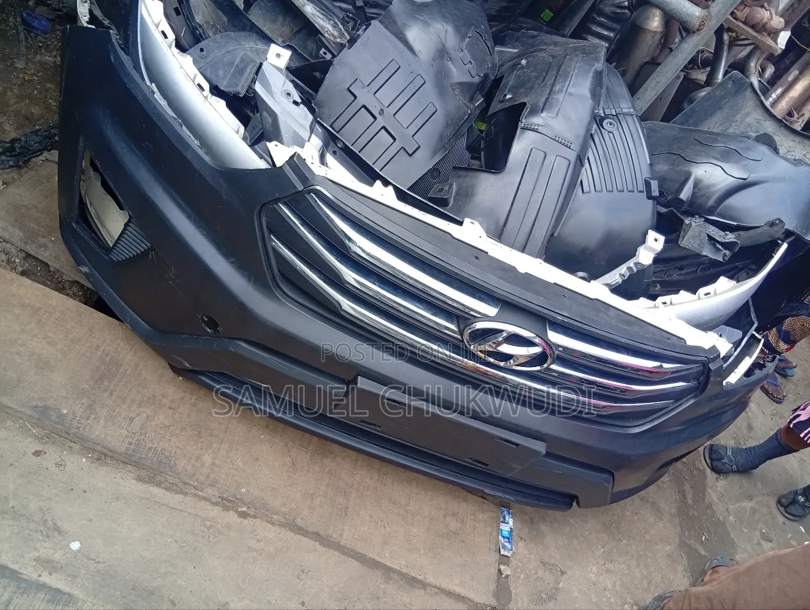 Complete Front Bumper Hyundai Creta 2014-2018