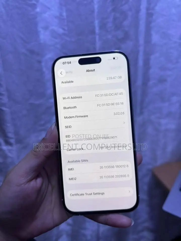 Apple iPhone 15 Pro 256 GB White