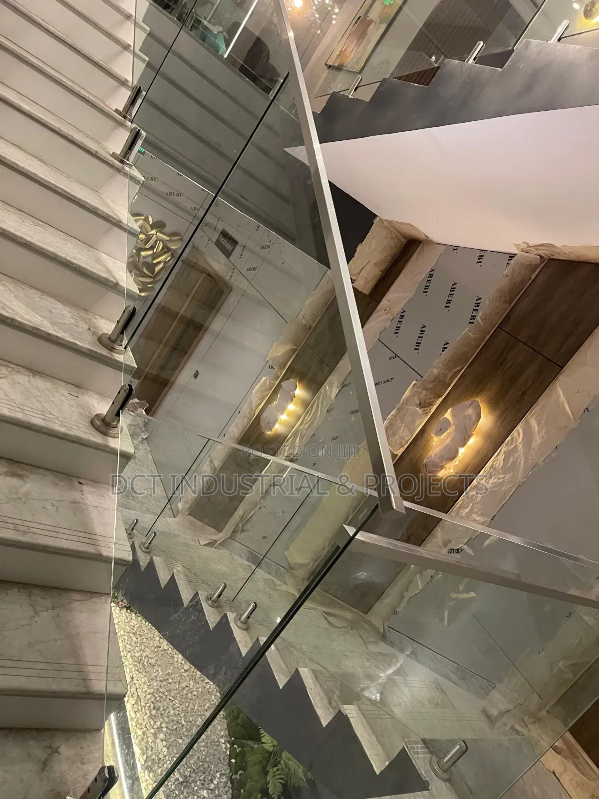 Glass Handrails Installation 10mm Tempered Glass