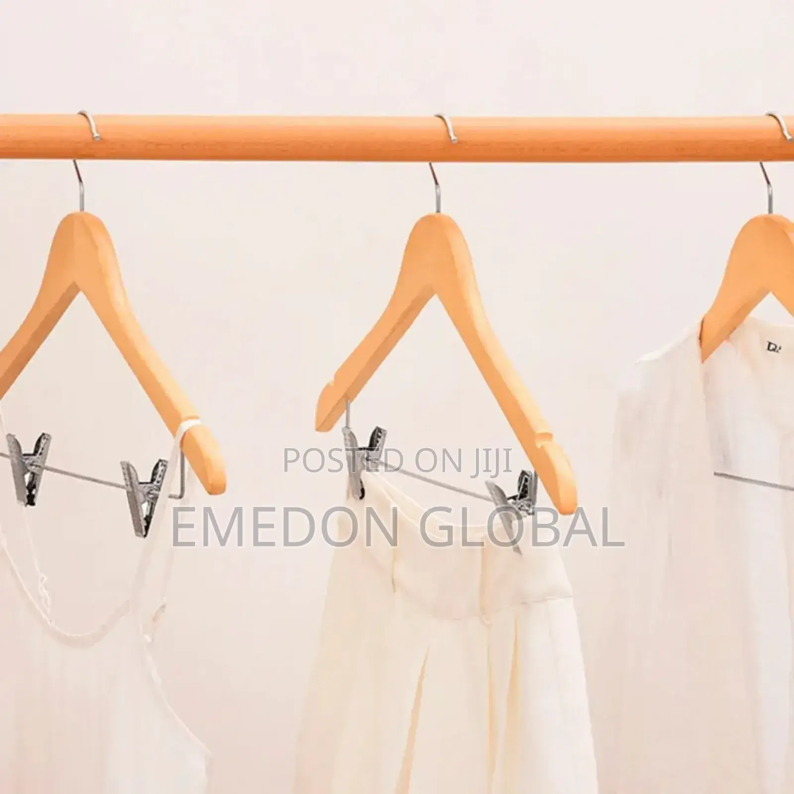 10pcs Solid Wood Clothes Hanger