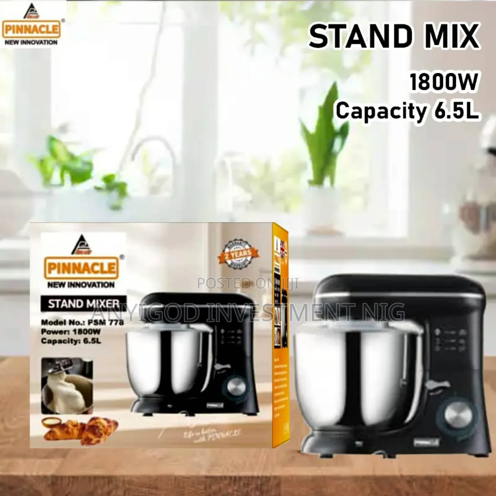 6.5l Pinnacle Mixer 1800w