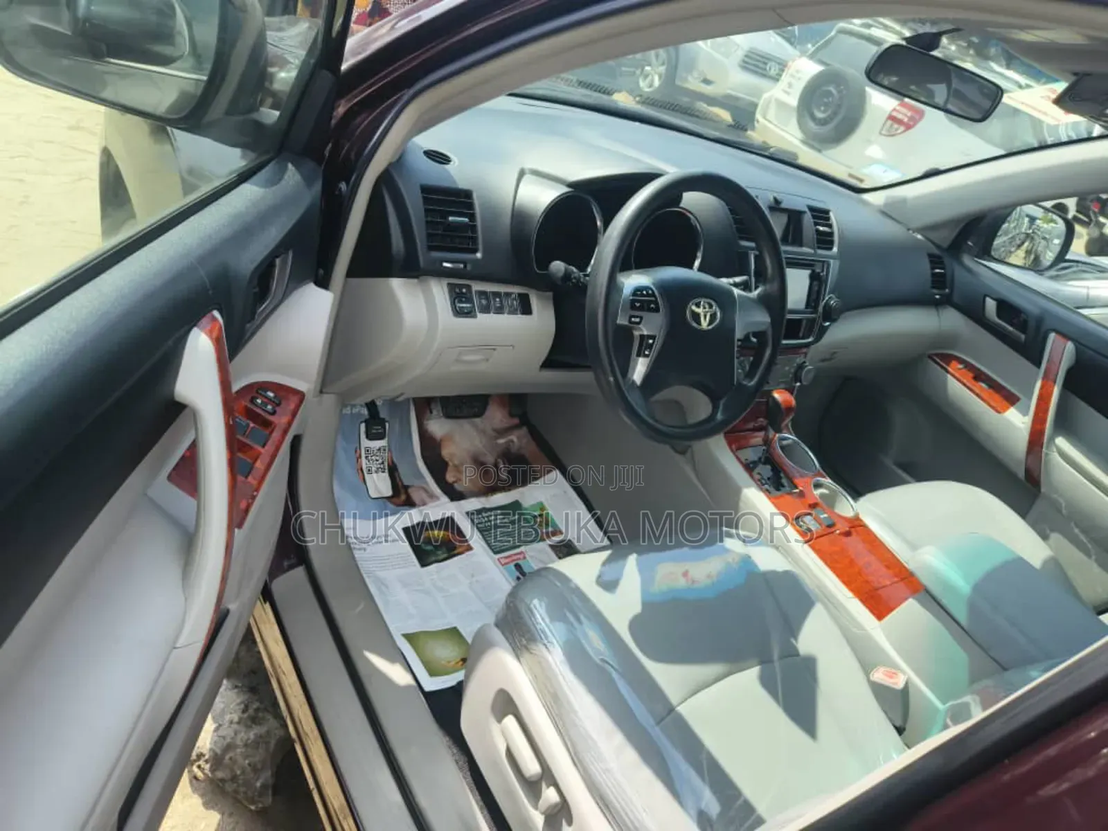 Toyota Highlander Limited 3.5L 2WD 2013 Red