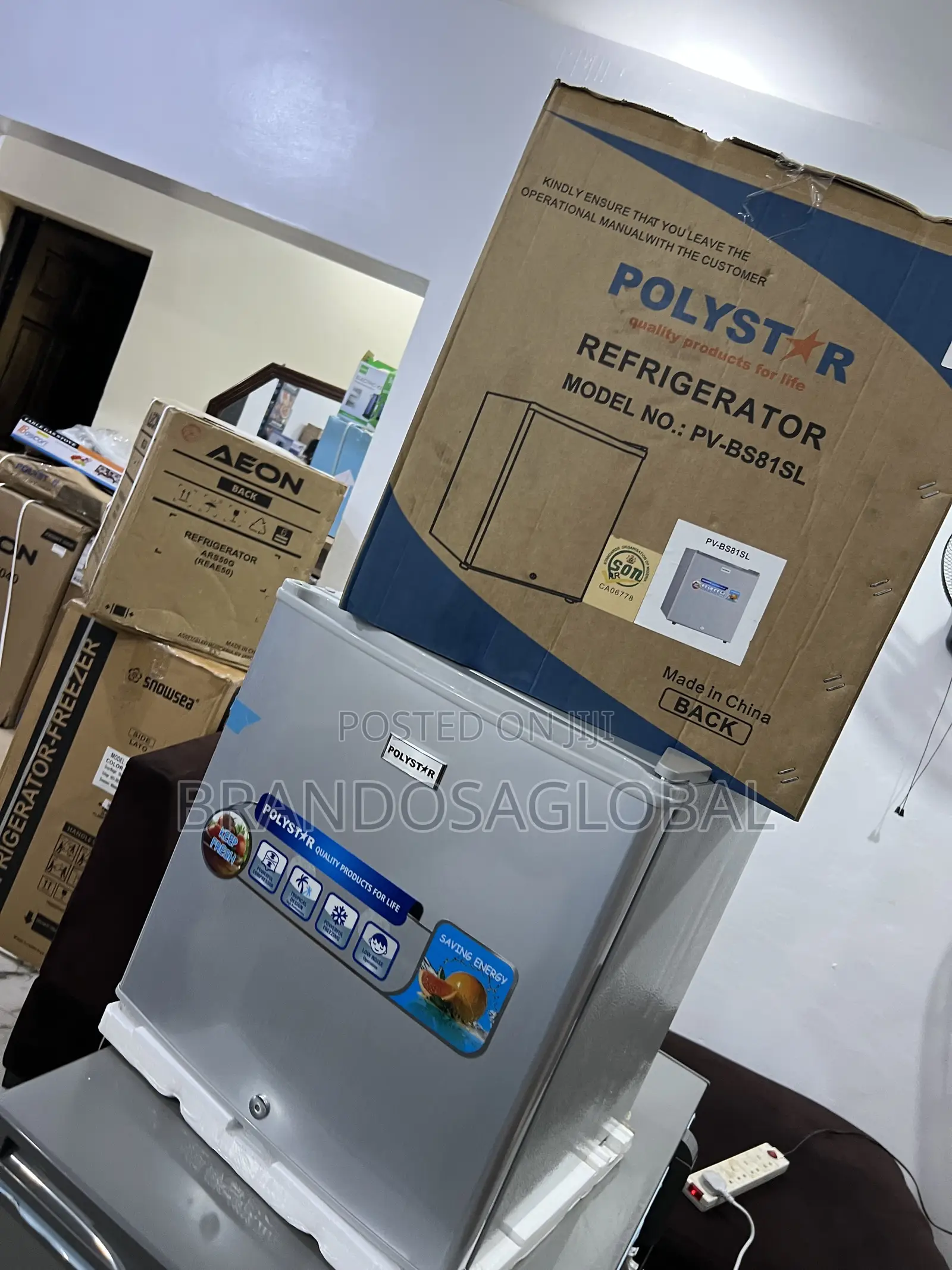 Polystar 45l Pv-Bs81sl Personal Cooling Refrigerator