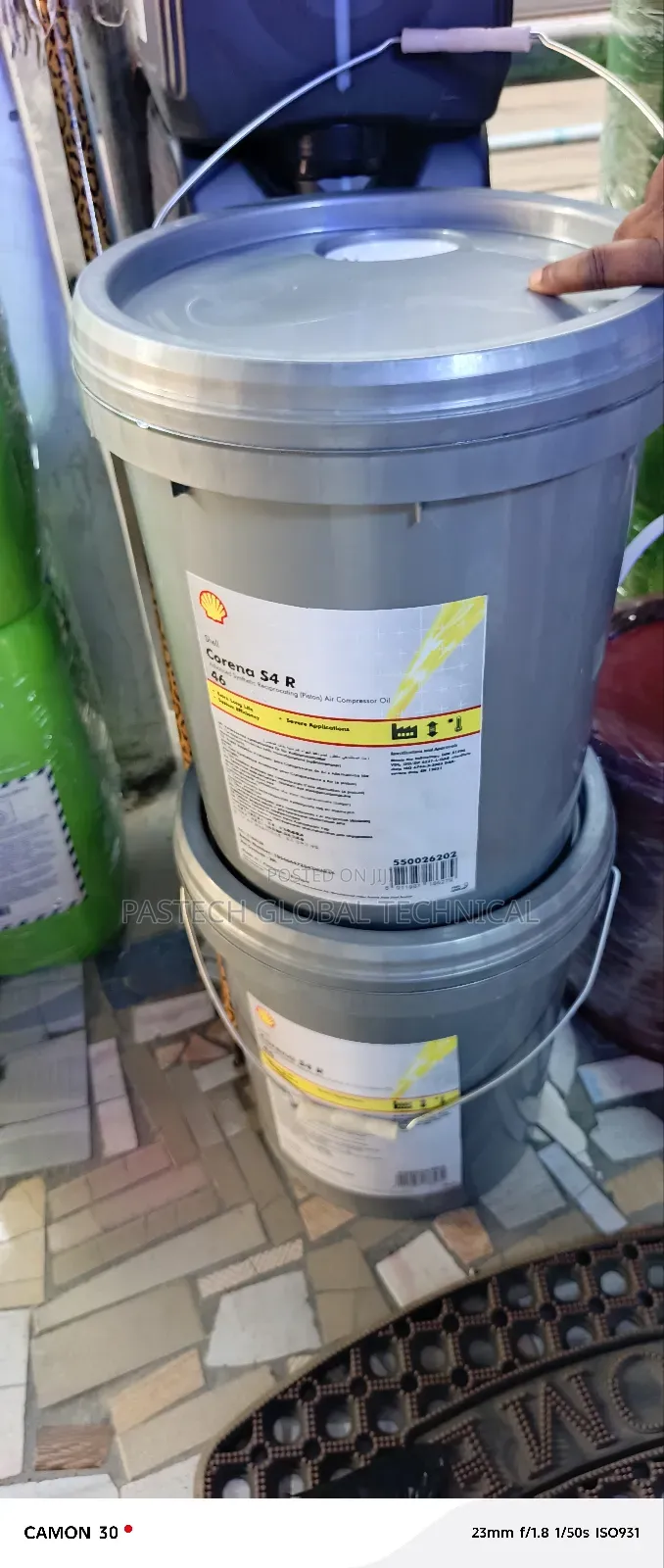 Shell Corena S4 R 46// Air Compressor Oil 20l