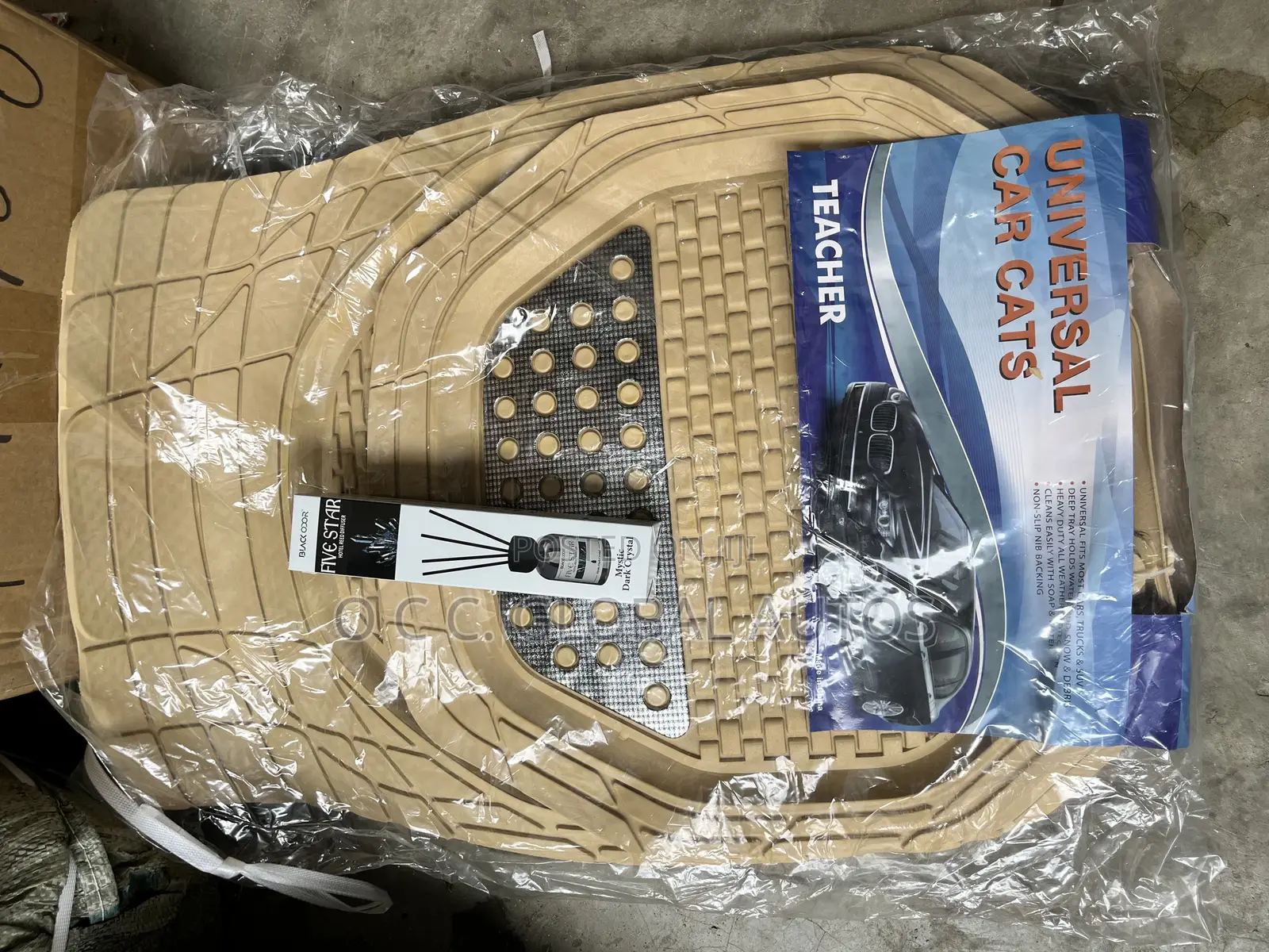 Rubber Foot Matt Universal For All Vehicles