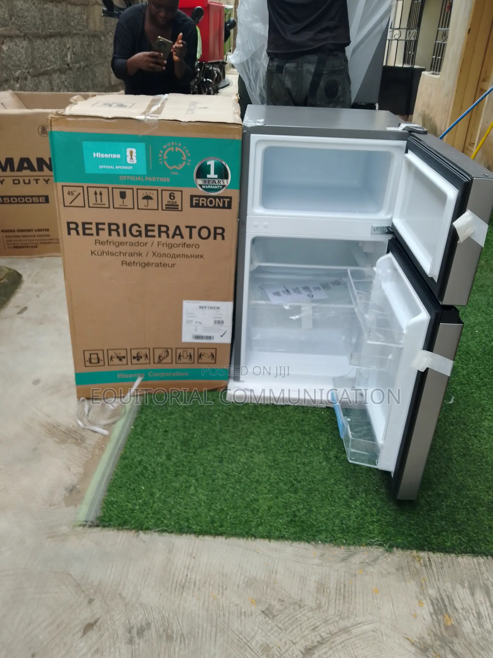 Hisense 87l Compact Freezer–Fridge Combo