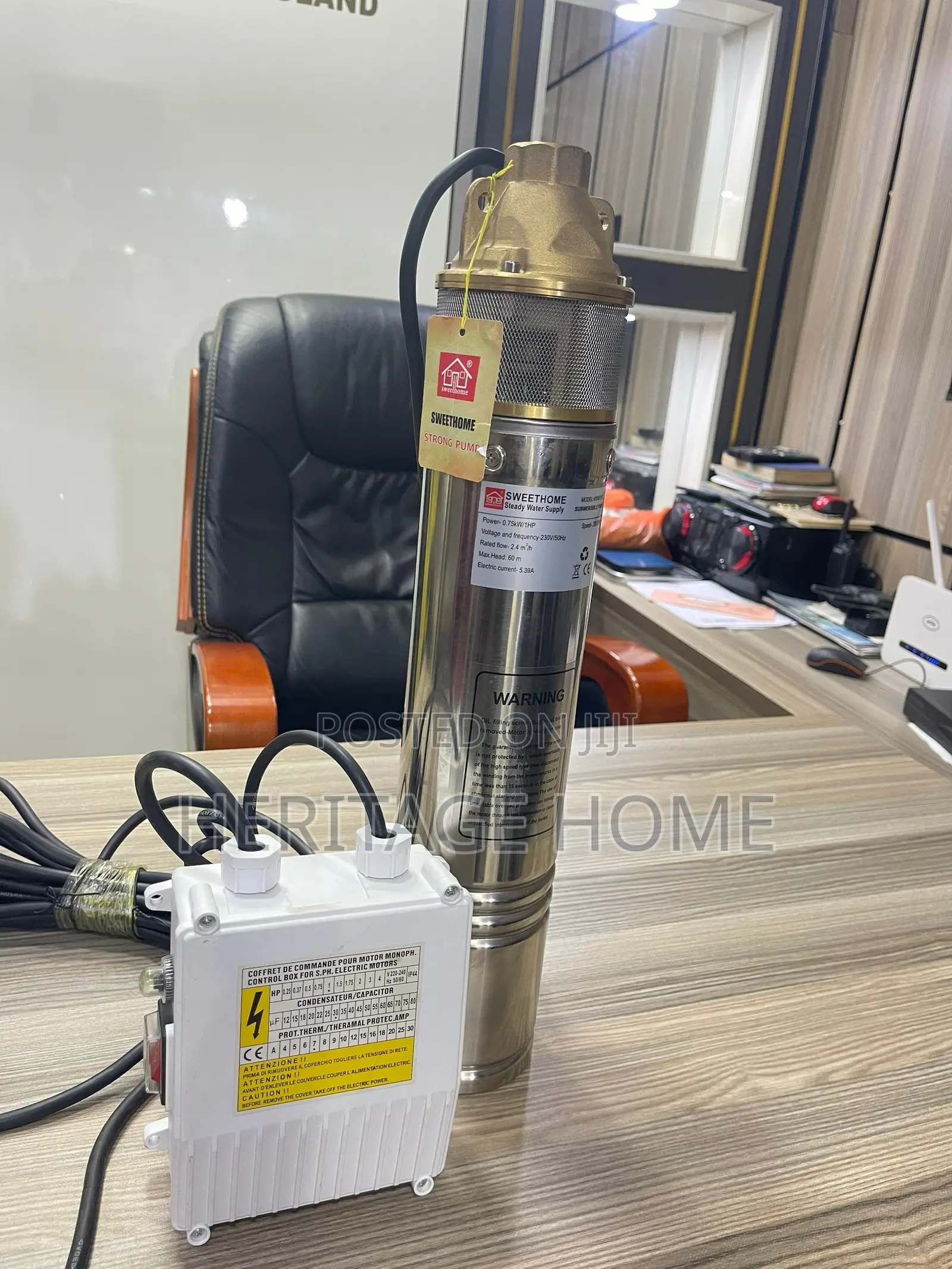 Sweet Home Junior Submersible Water Pump Copper Coil