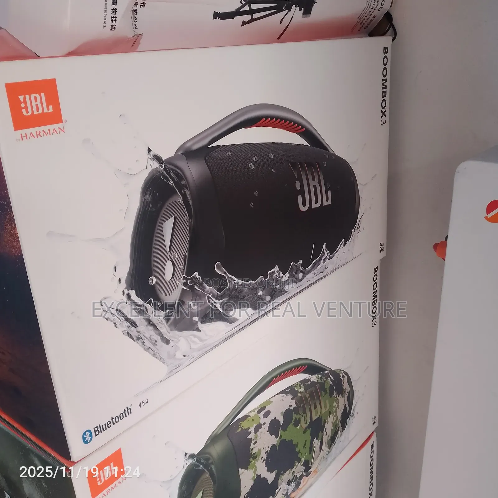 JBL Boombox 3 Bluetooth Speaker