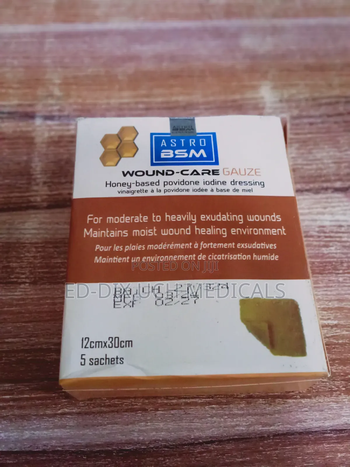 Honey Astro BSM Wound Care Gauze