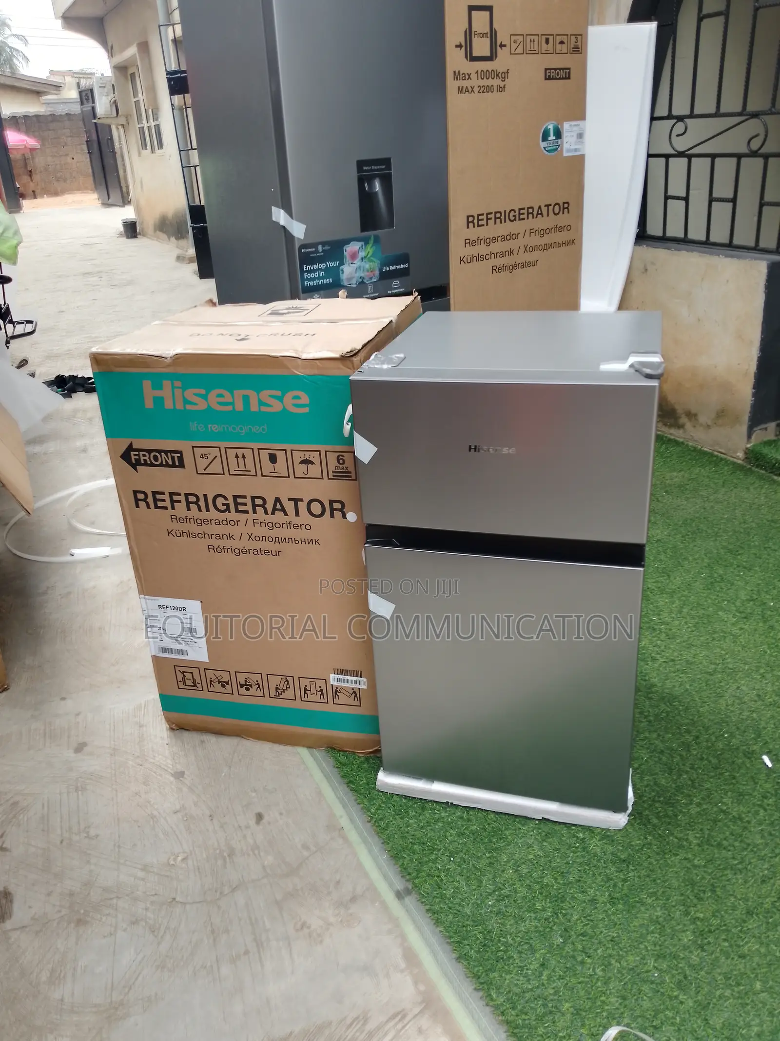 Hisense Ref120dr Portable Double Door Refrigerator