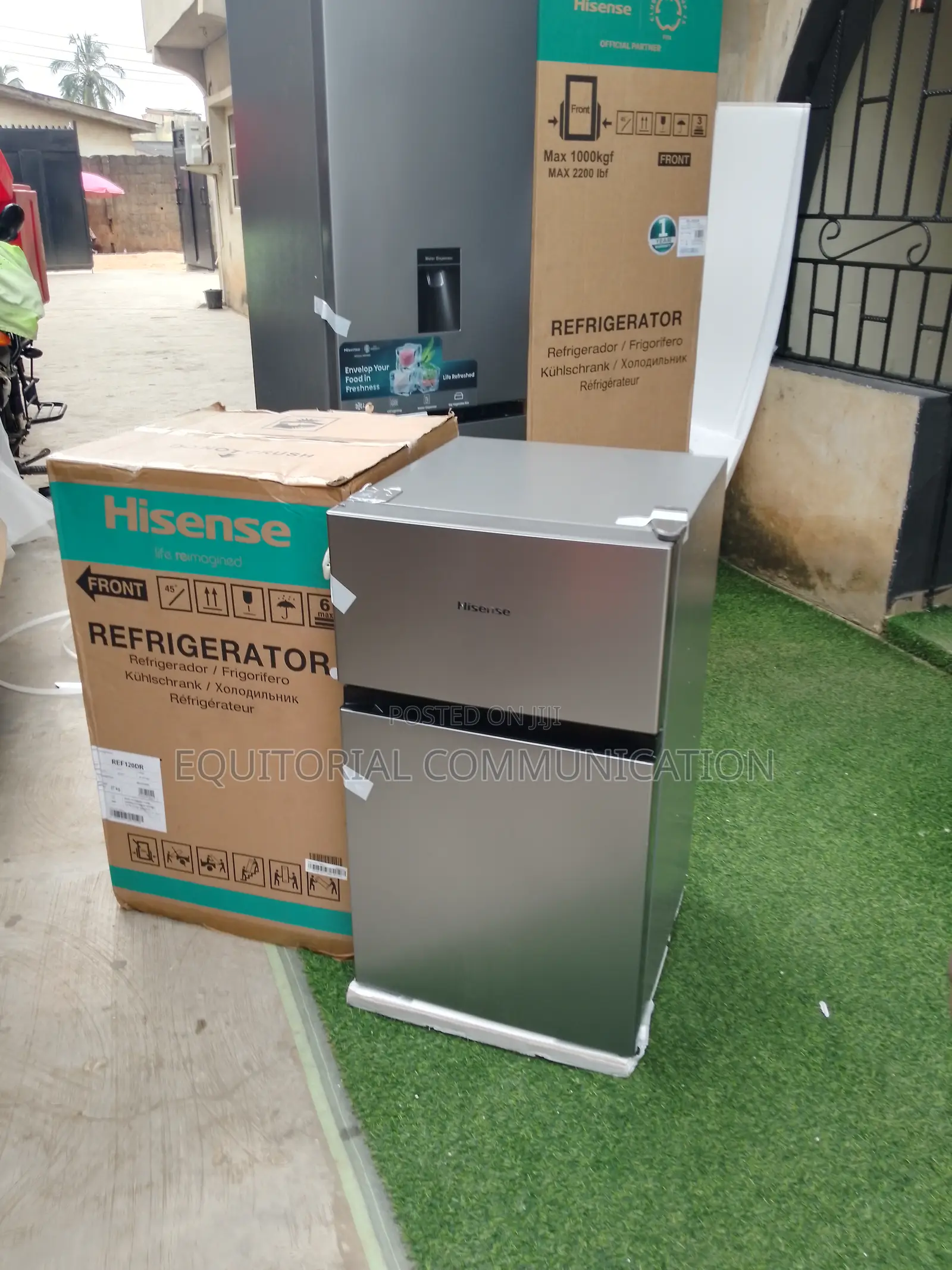 Hisense 87l Cooling System Double Door Fridge