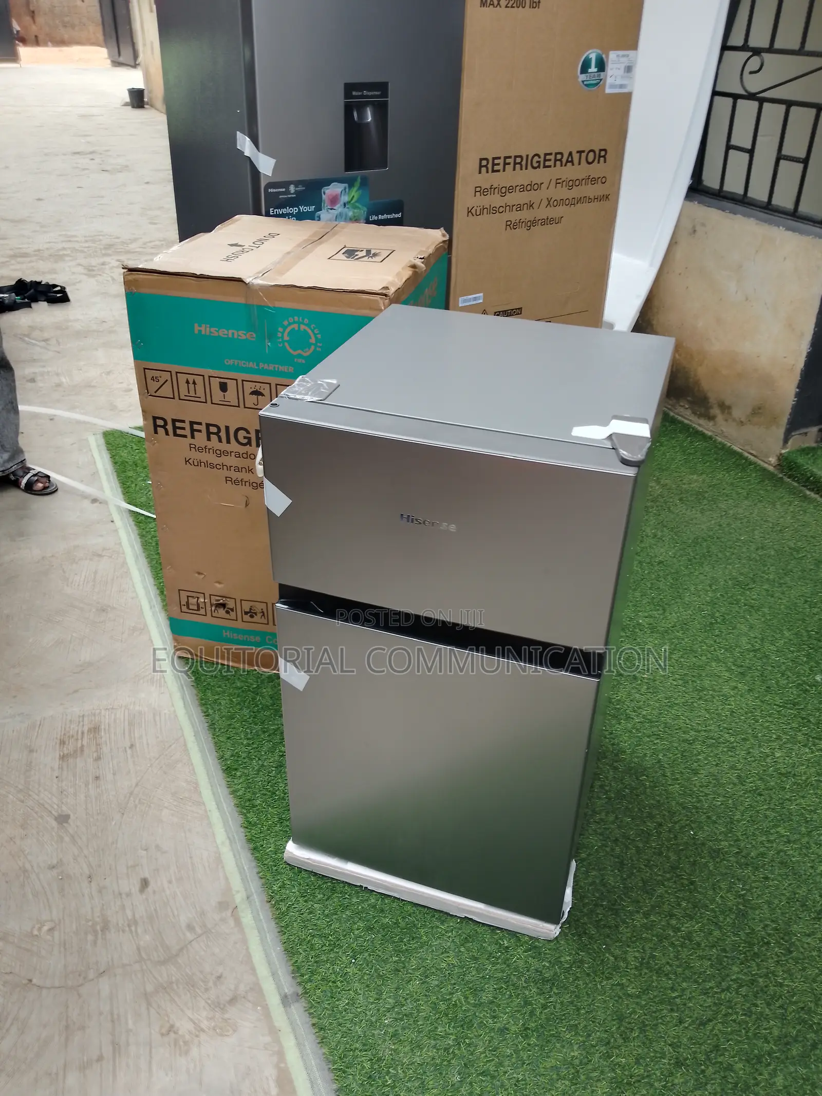 Hisense 87l Efficient Mini Double Door Refrigerator