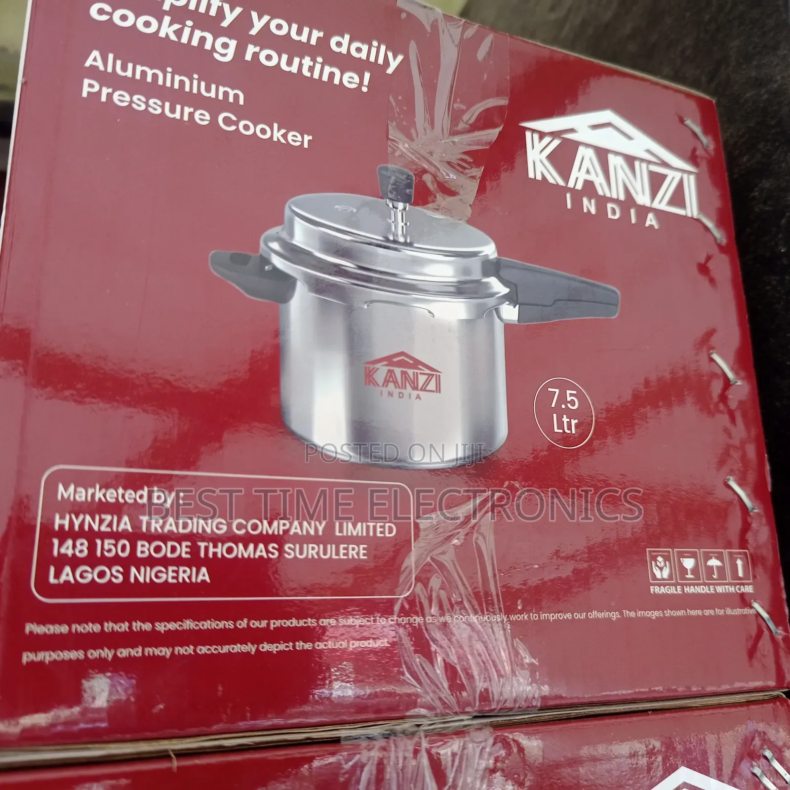 Kanzi India 7.5ltr Pressure Cooker Pot