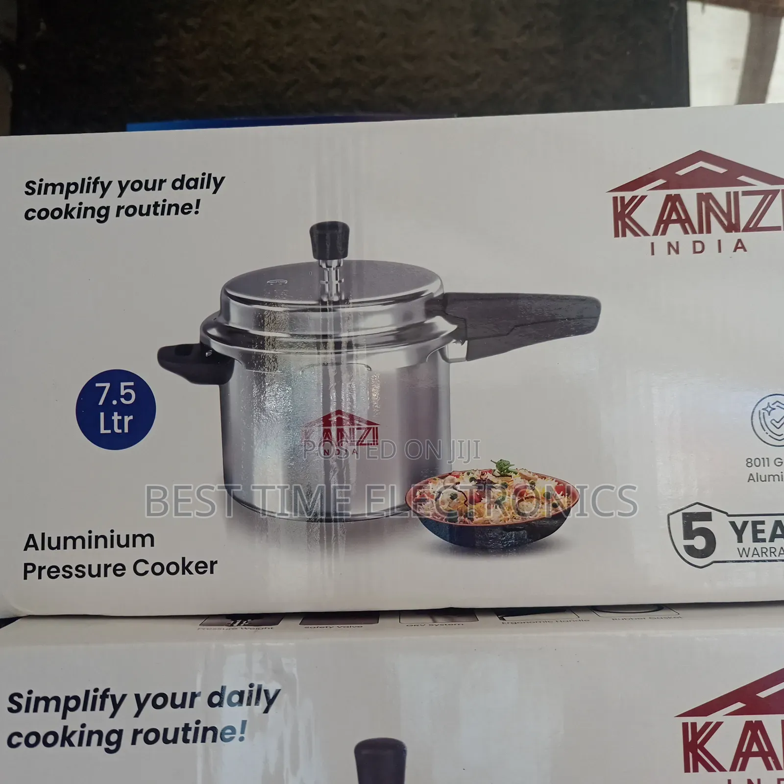 Kanzi India 7.5ltr Pressure Cooker Pot