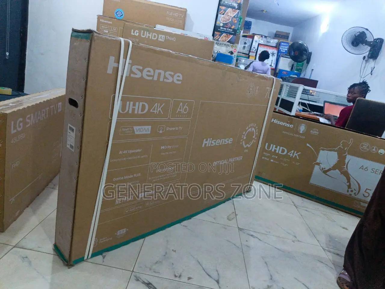 Hisense A6 Series 70′′ Television Uhd (70a6k)