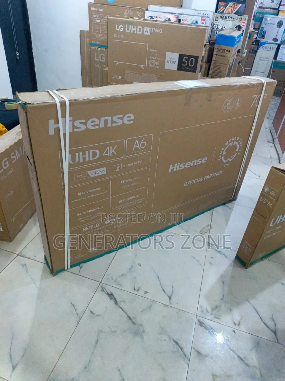 Hisense 70a6k Uhd 70′′ A6 Smart Screen