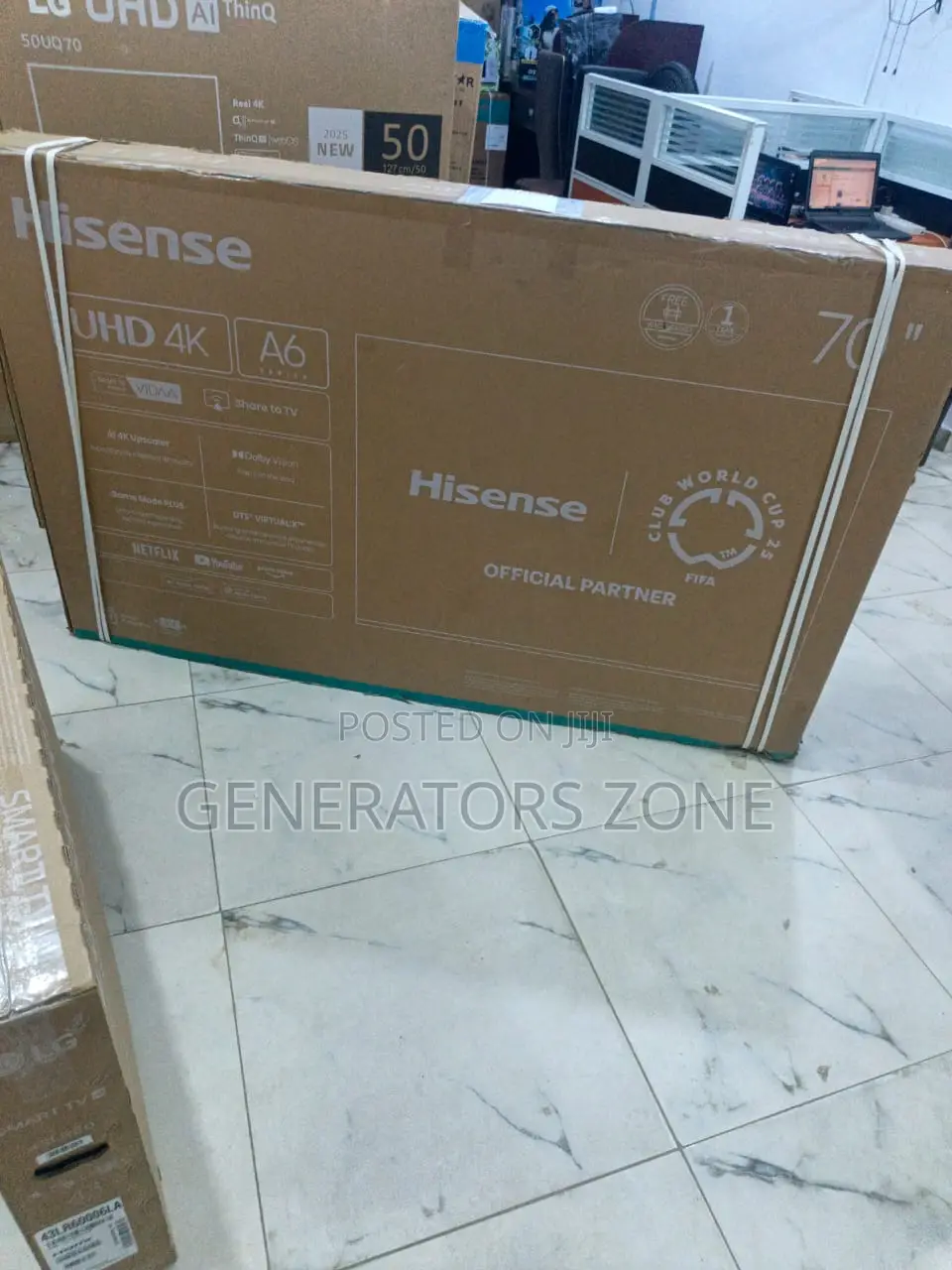 Hisense 70′′ Class A6 Screen – Model 70a6k