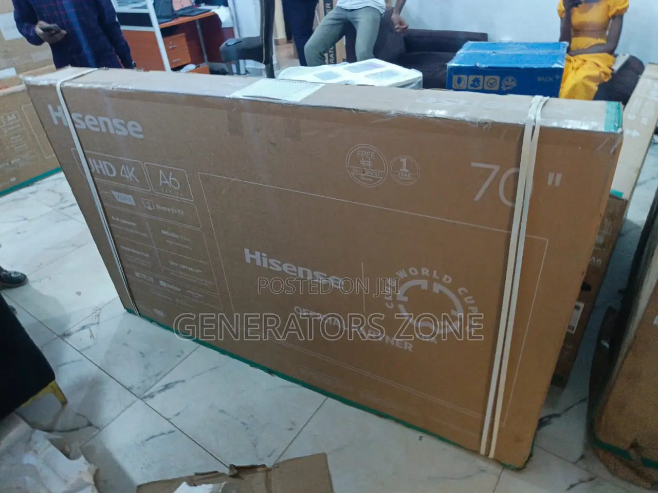 Hisense A6k 70′′ Smart Uhd Led Tv