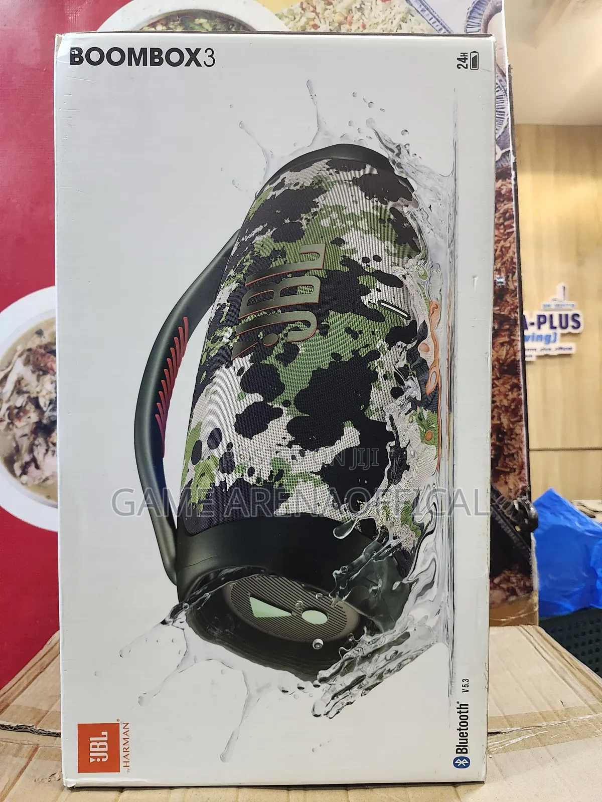JBL Boombox 3 Camouflage | 180w Power | 24h Playtime | Waterproof