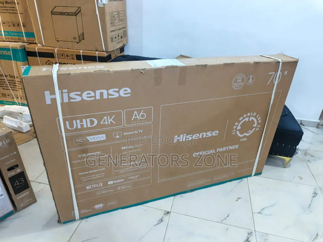 70-Inch Hisense A6k Model • Uhd Smart Tv