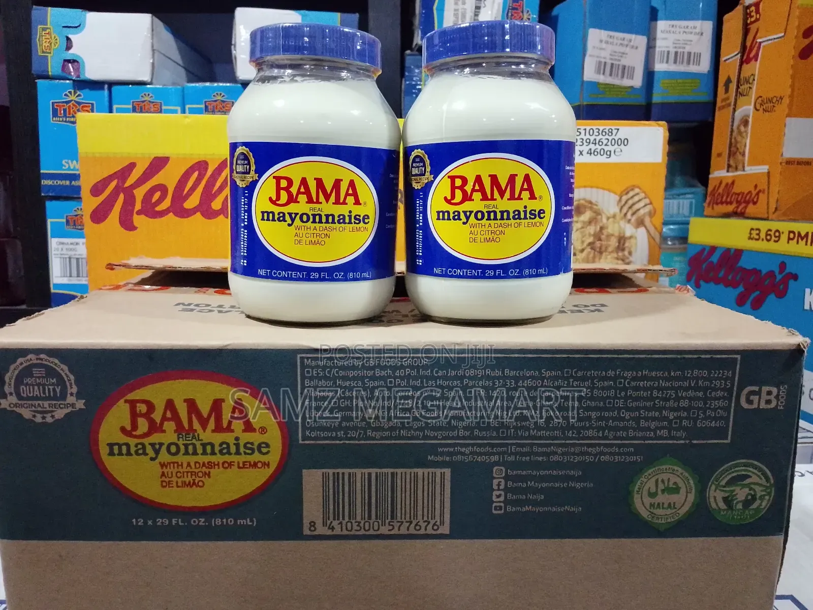 Bama Real Mayonnaise 12x810ml