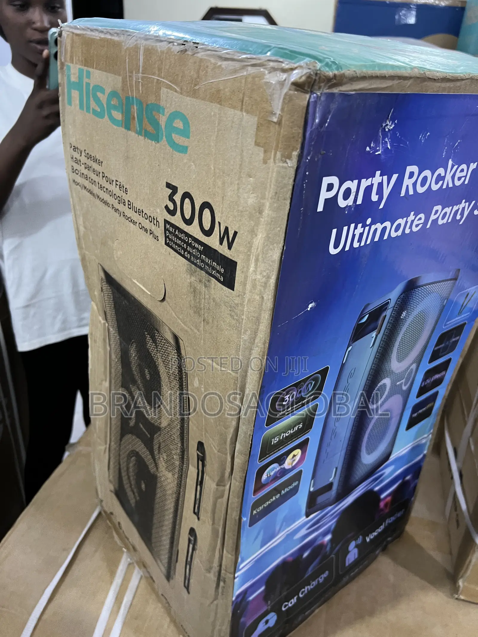 Hisense Aud110hp 300w Home Party Rocker With Rich Clarity