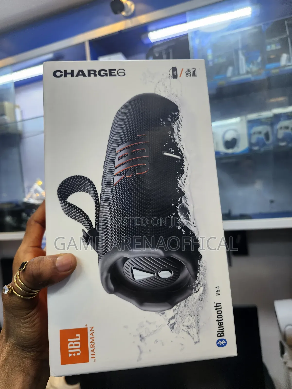 JBL Charge 6 Portable Bluetooth Speaker | 30w Output | 28h Battery