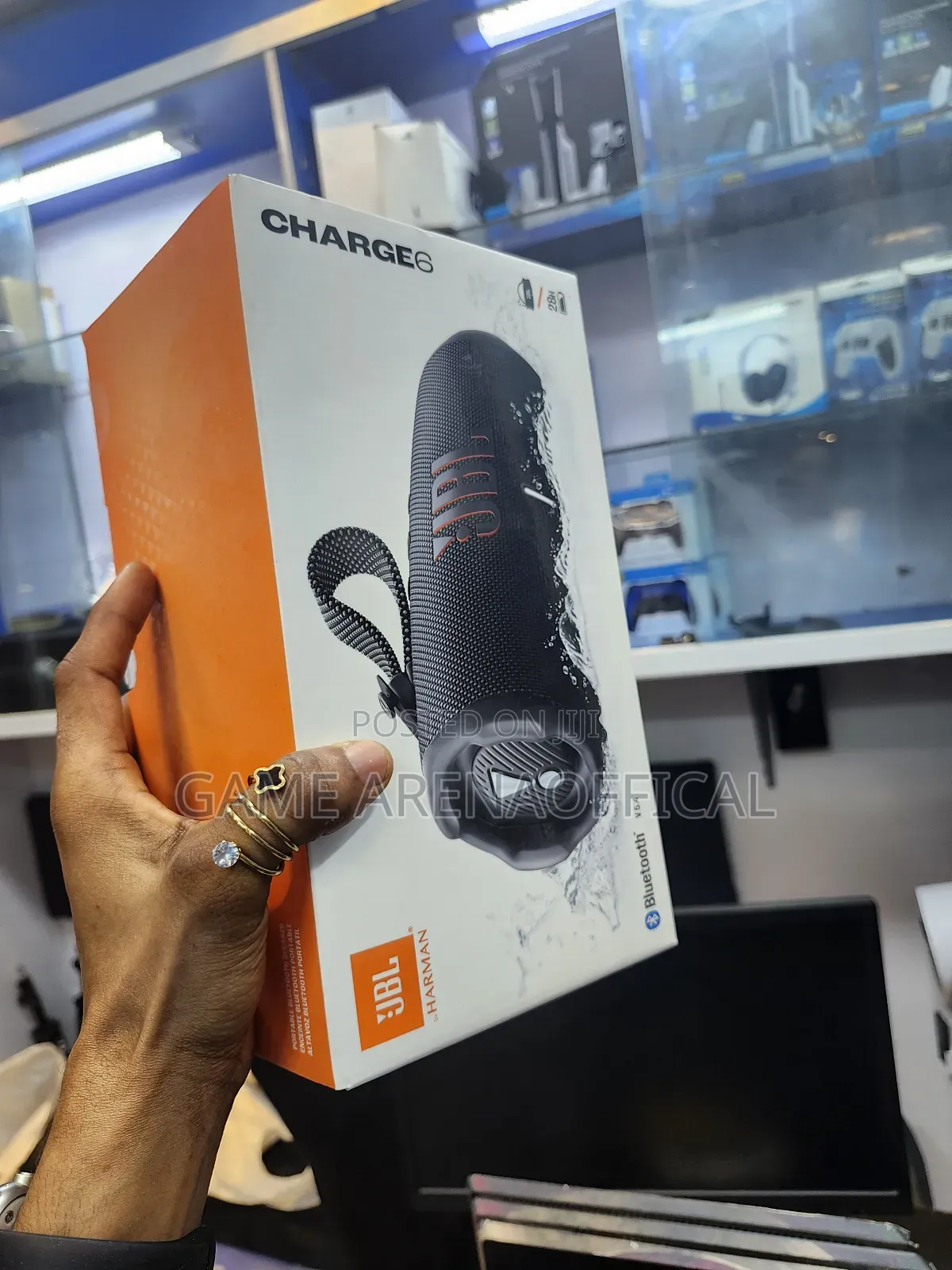 Original JBL Charge 6 – 30w Loud Sound • 28 Hours Playtime