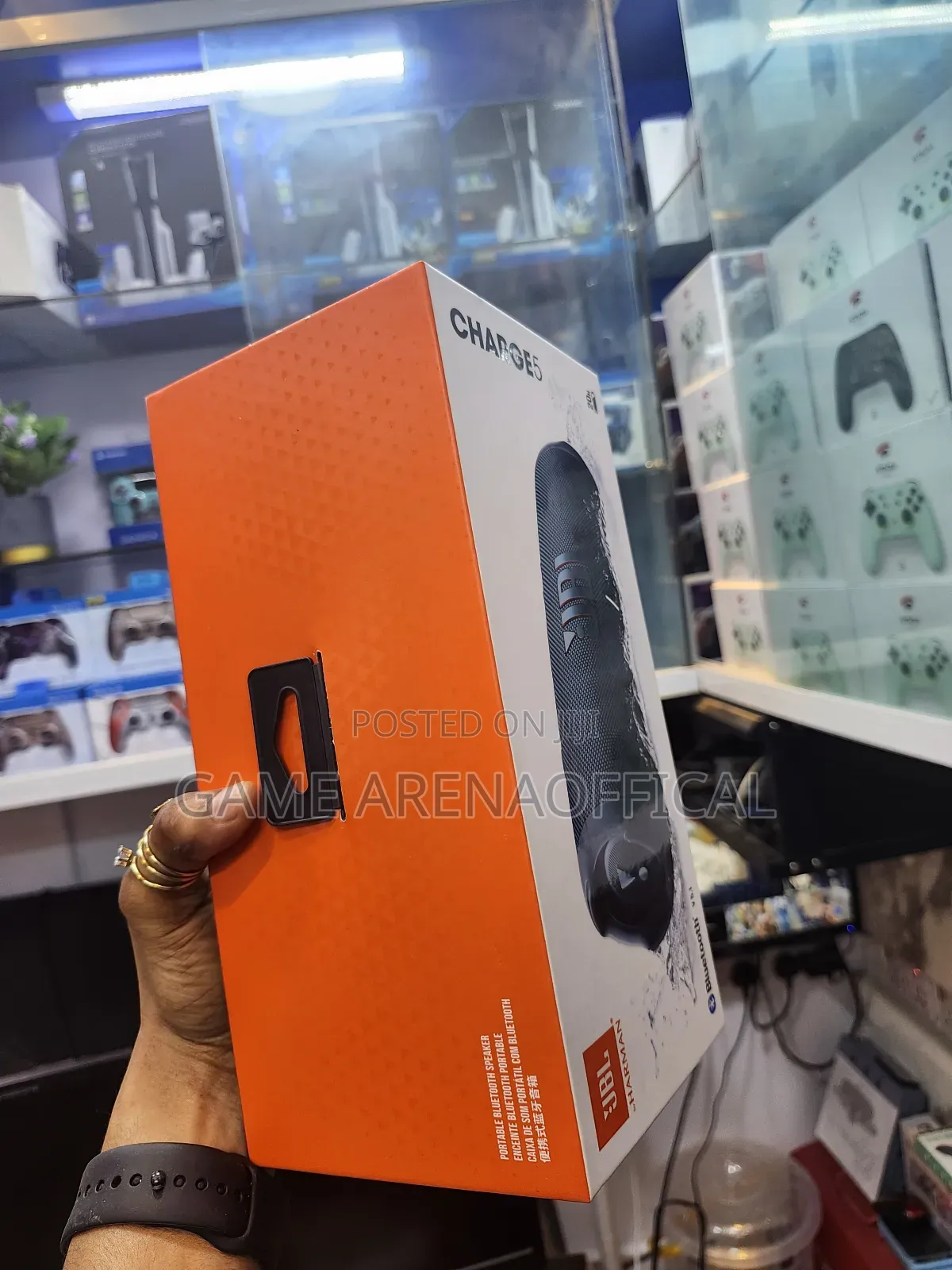 Brand New JBL Charge 5 – Heavy Bass • 40w Output • Waterproof