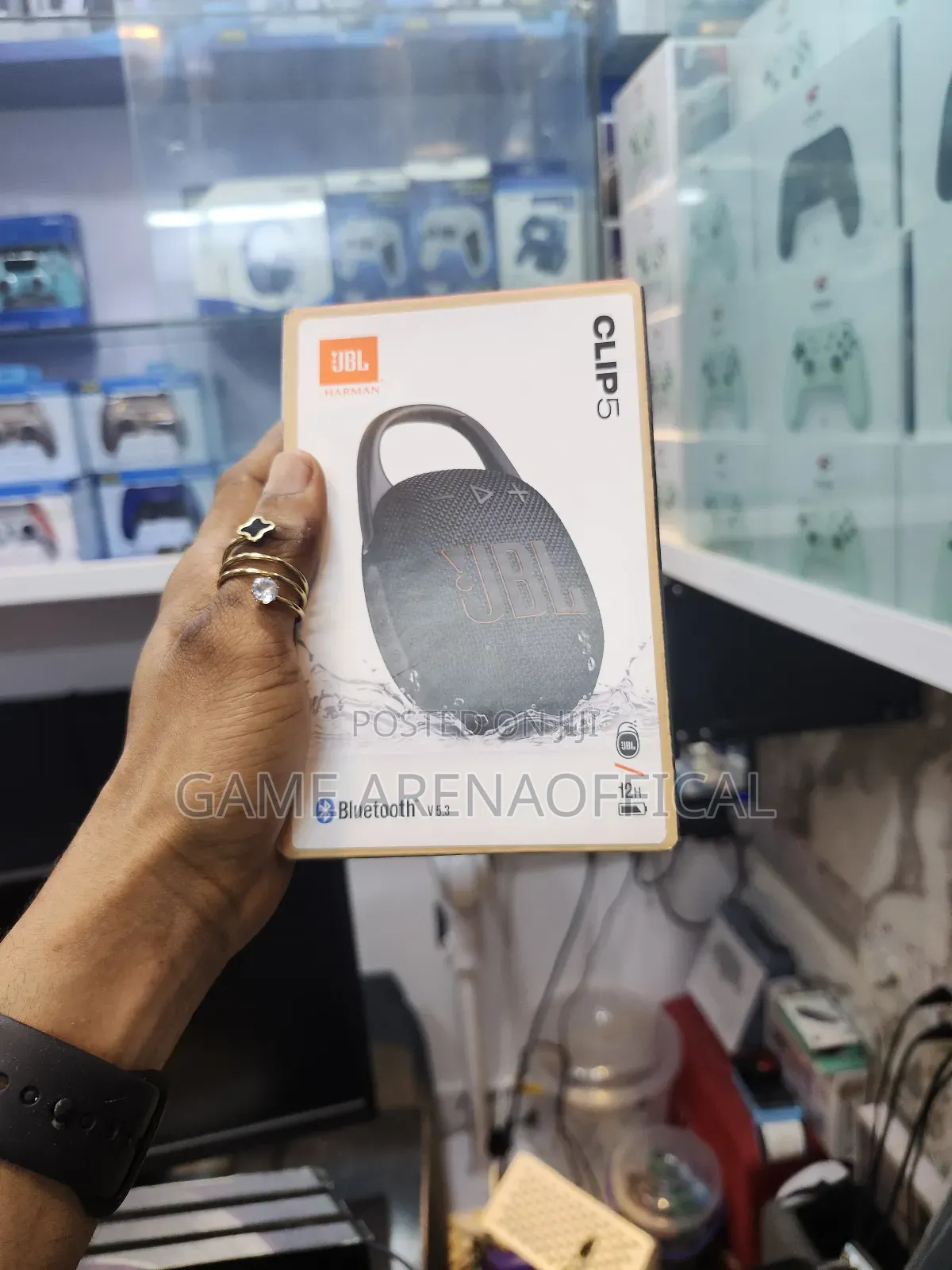 JBL Charge 5 Portable Speaker – 40w Powerhouse Sound!
