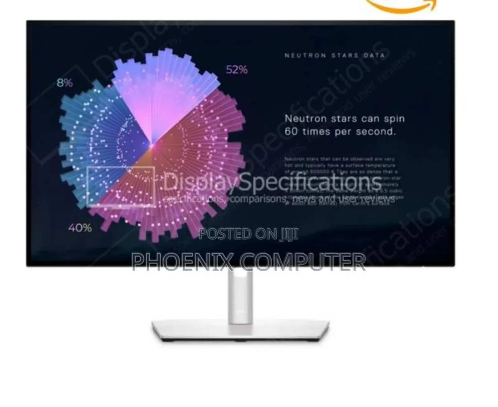 Dell Ultrasharp U2722de 27" Lcd Monitor ,Platinum Silver