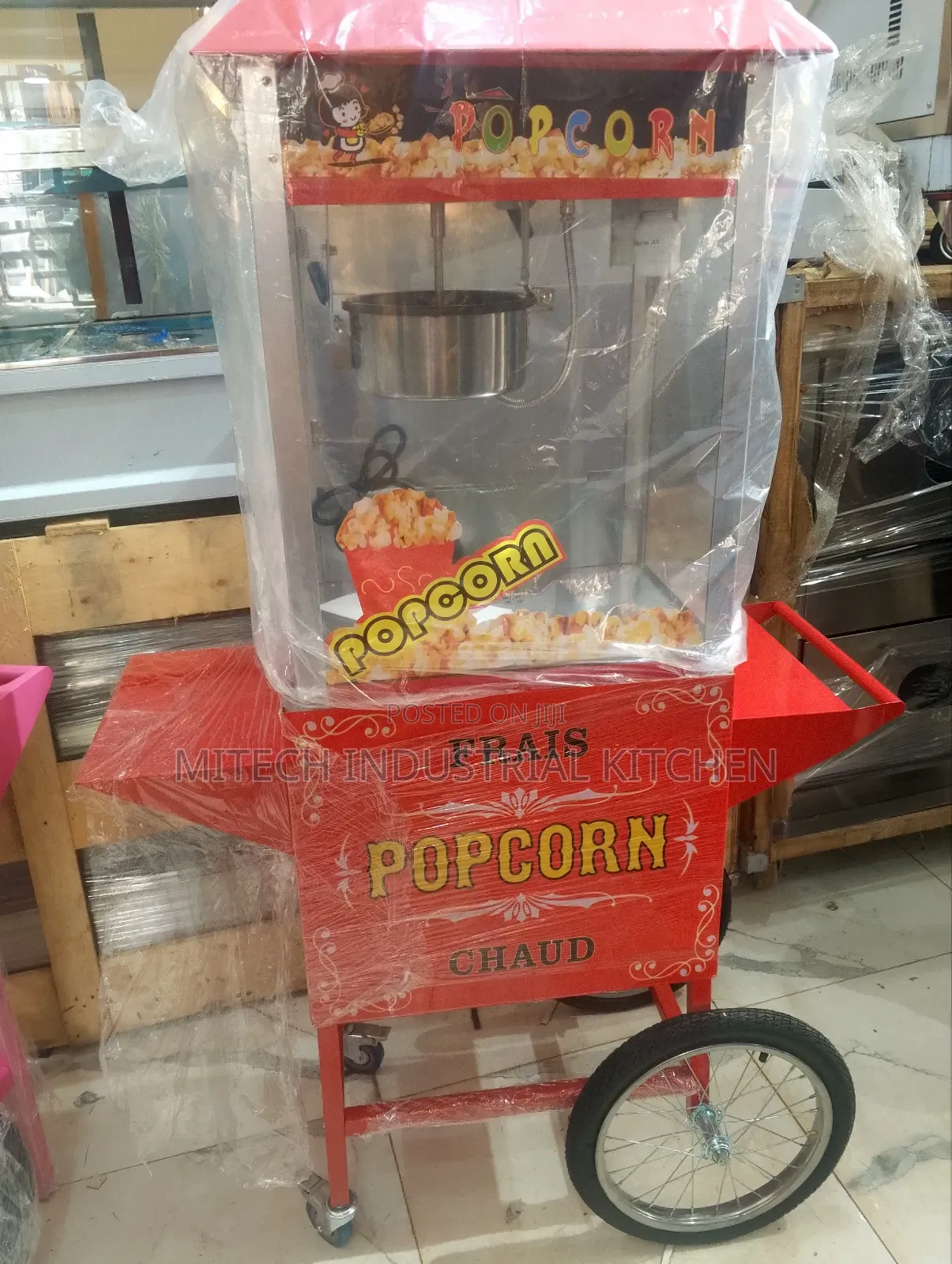 Popcorn Machine With Cart