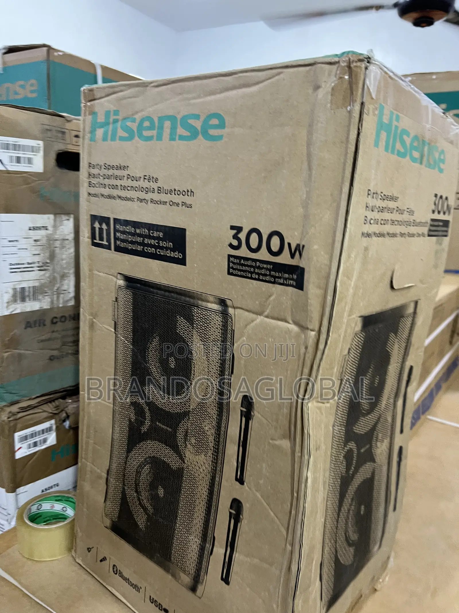Hisense Aud110hp 300w Party Sound System With Smart Controls
