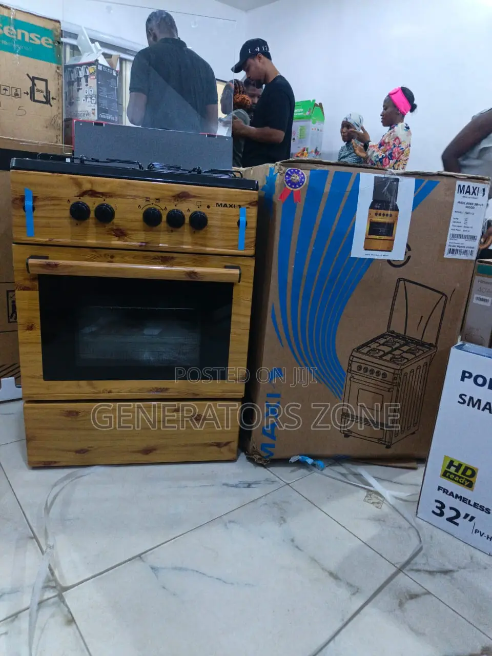 Maxi F6b31g2 Domestic Cooker 60×60 3+1