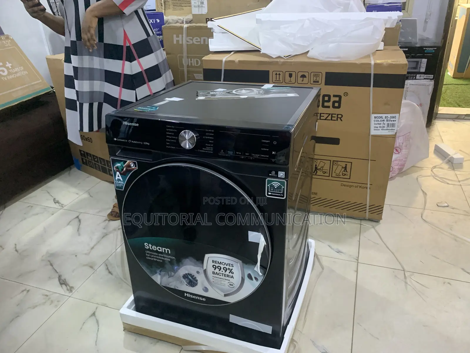 Hisense 12kg Washer-Dryer – Smart Linkage System