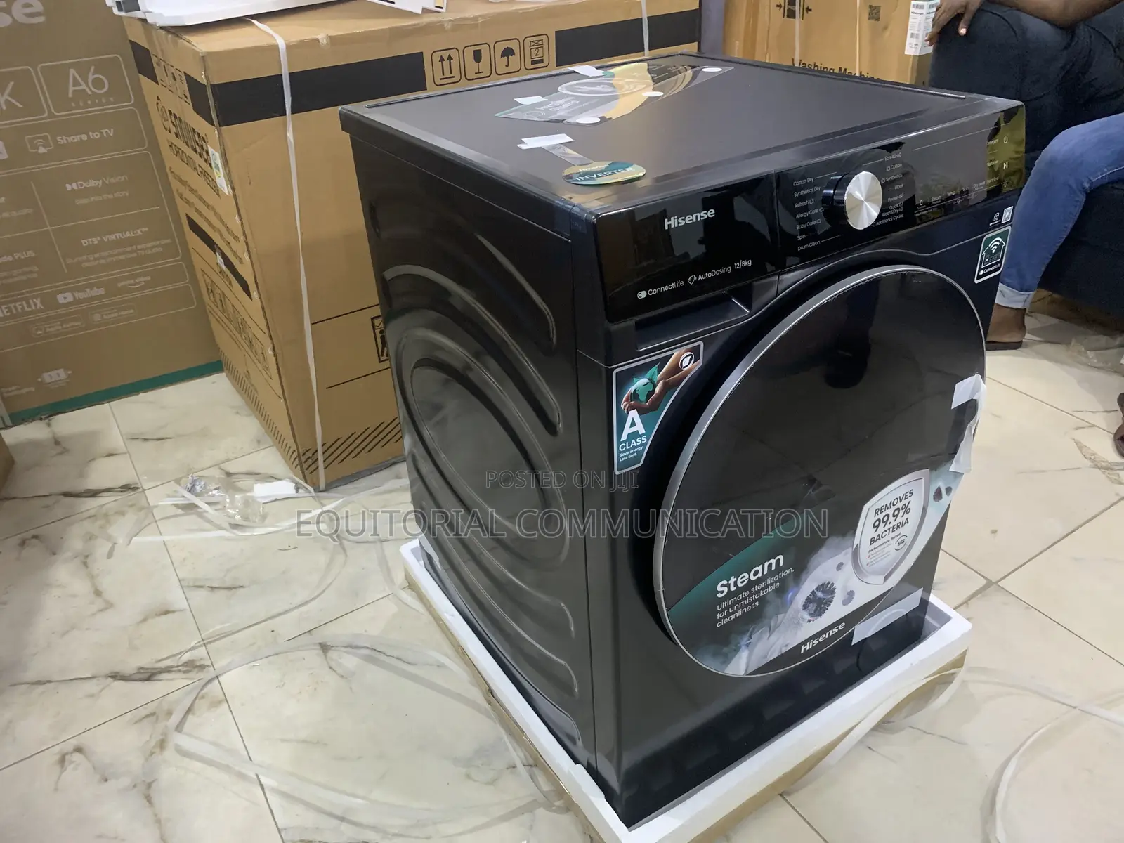 Hisense 12kg Washer-Dryer – Smart Linkage System