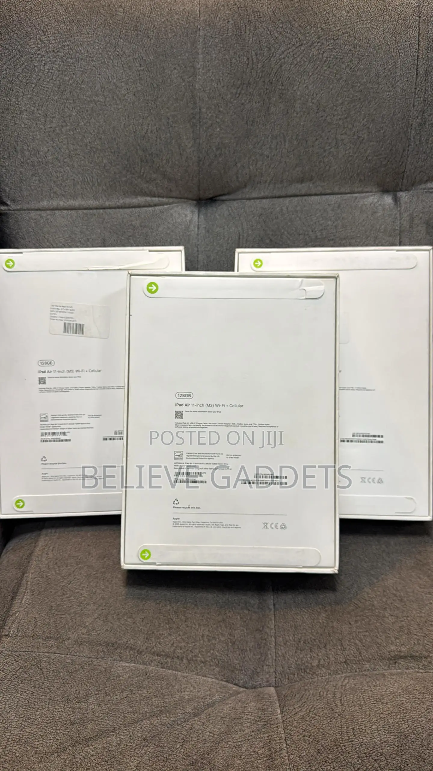 New Apple iPad Air 11 (2024) 128 GB Gray