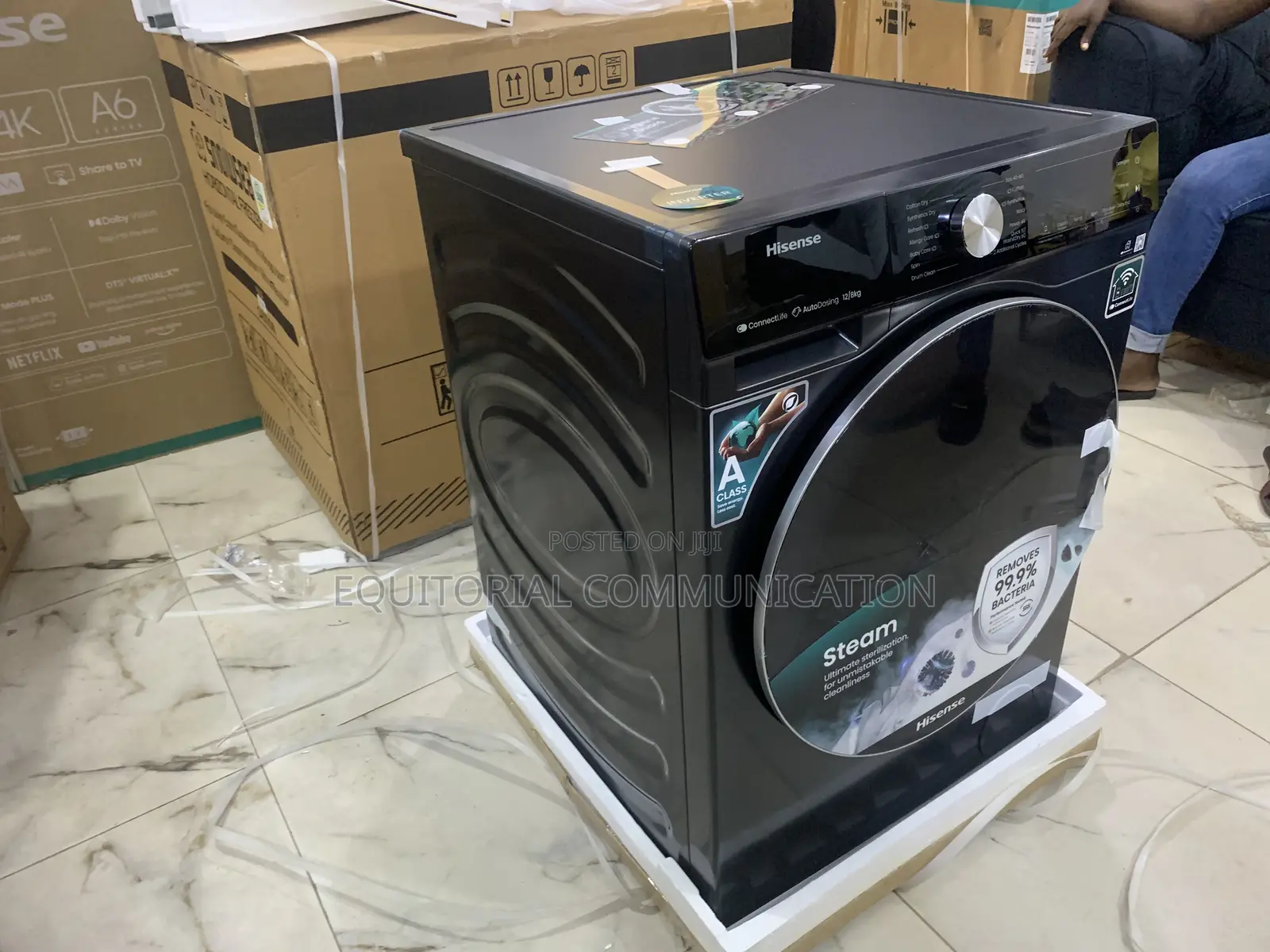 Hisense 12kg Inverter Wash Dry – Premium Sleek Design