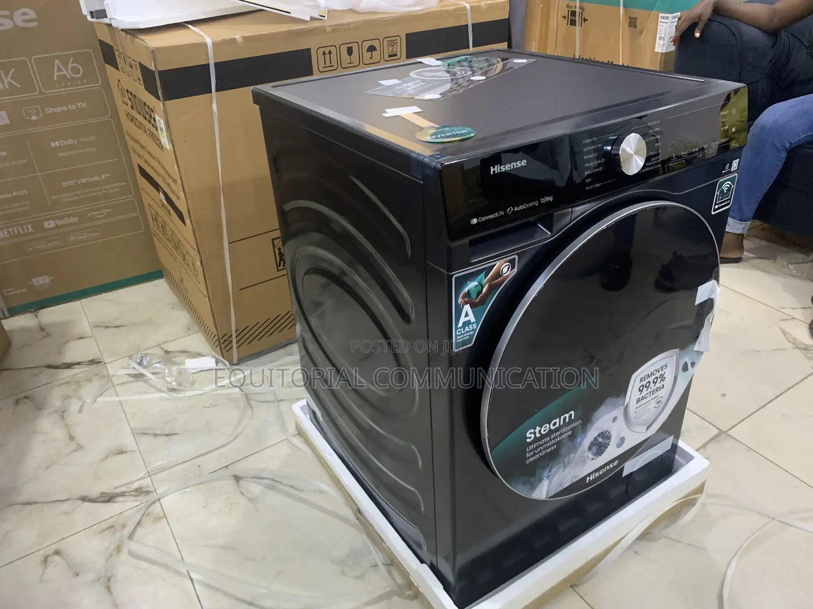 Hisense 12kg Inverter Wash Dry – Premium Sleek Design