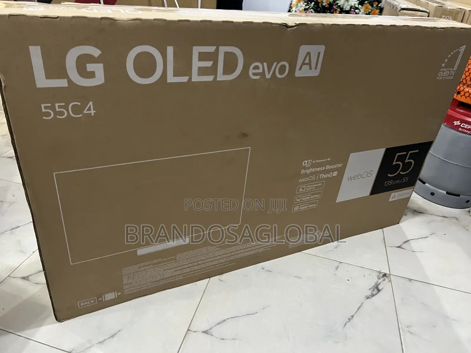 Lg 55-Inch Oled Smart Tv With Ai Thinq + Magic Remote