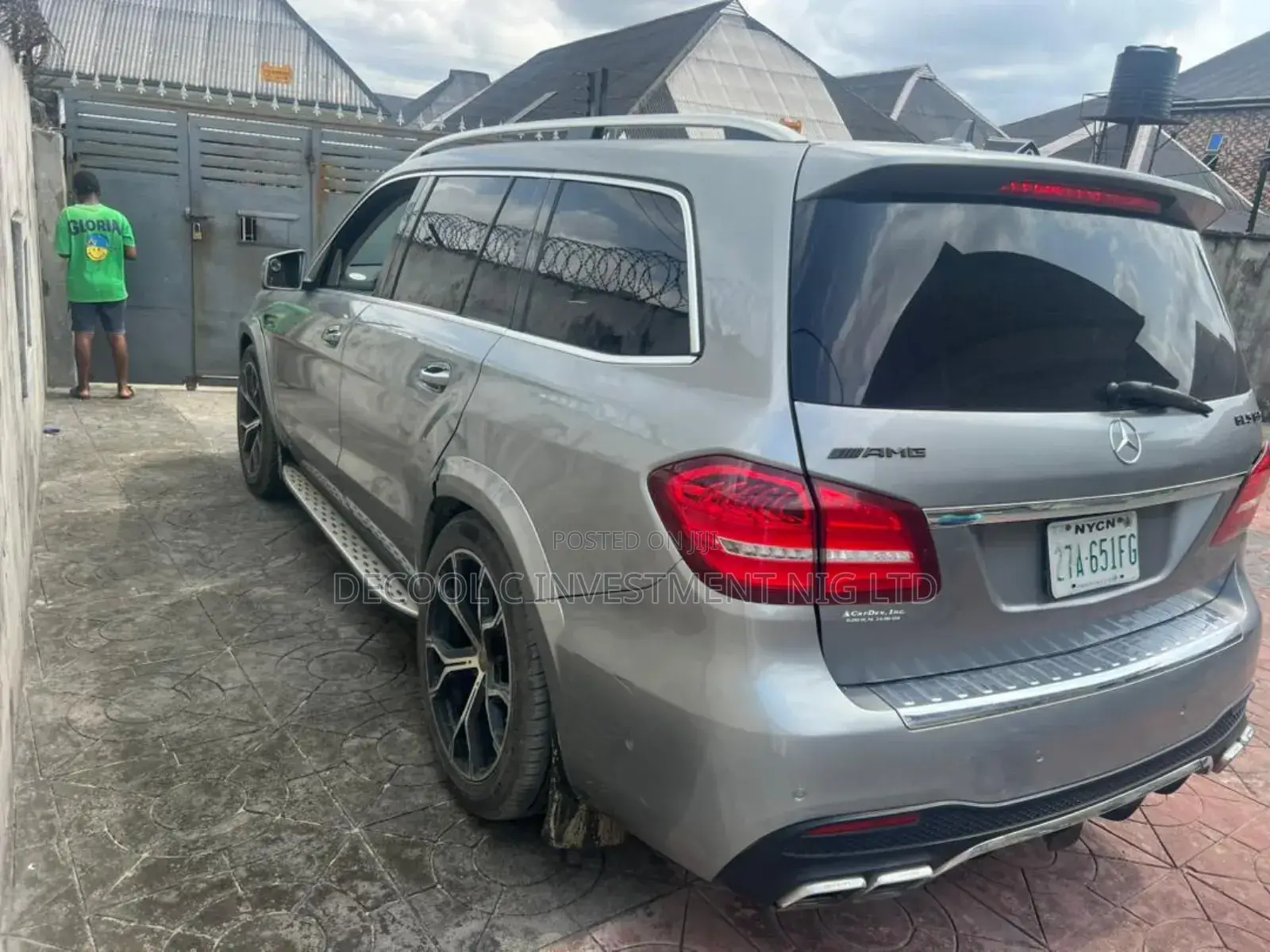 Mercedes-Benz GLE-Class AMG GLE 63 4MATIC 2015 Silver