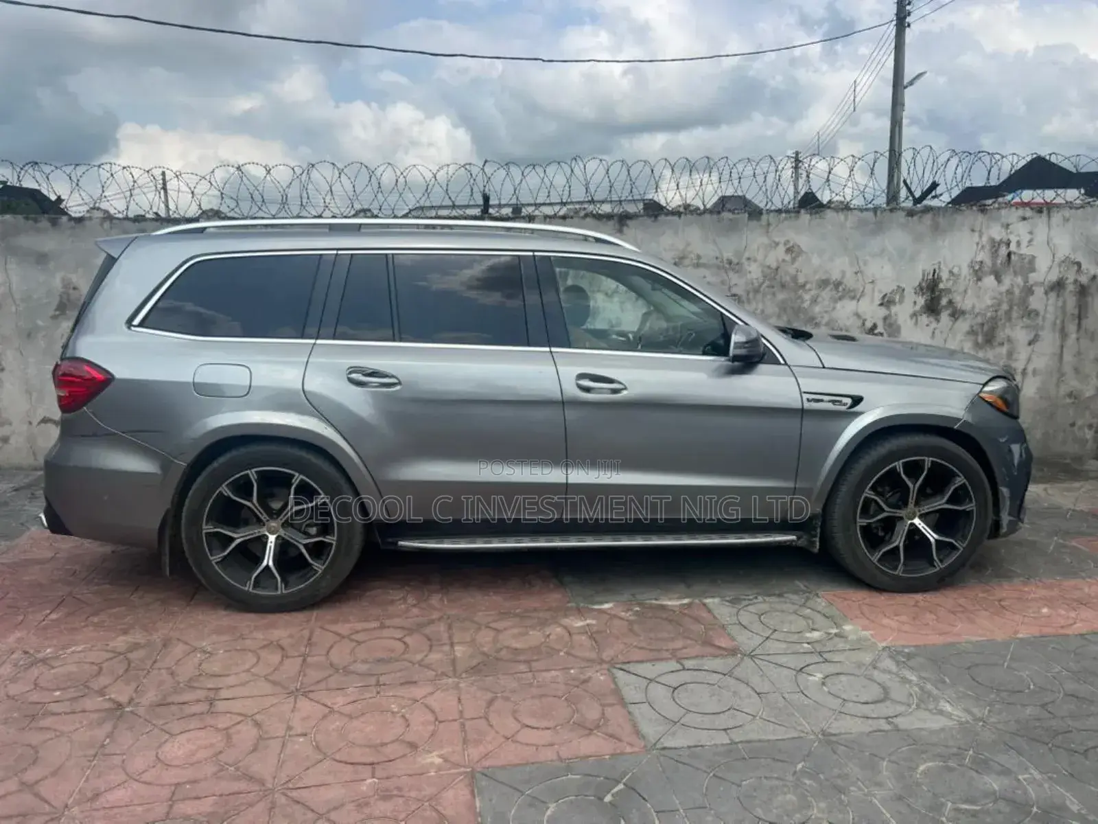 Mercedes-Benz GLE-Class AMG GLE 63 4MATIC 2015 Silver
