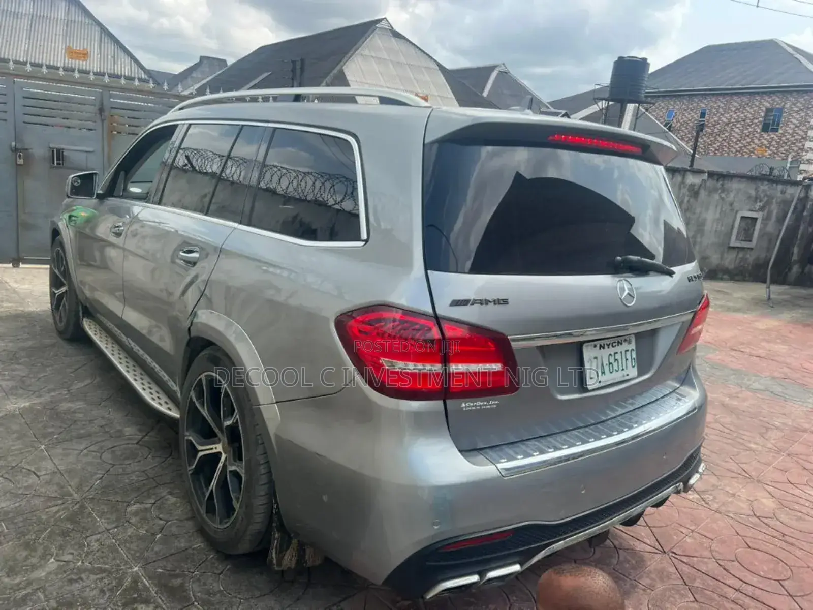 Mercedes-Benz GLE-Class AMG GLE 63 4MATIC 2015 Silver