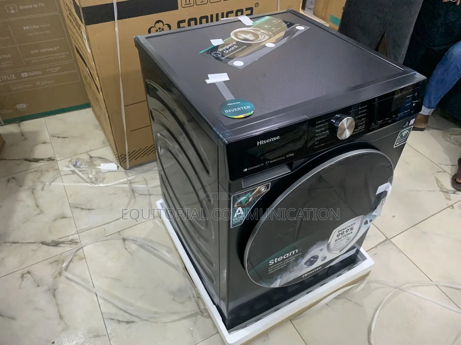 Hisense 12kg Wash Dry – Heavy Duty Laundry Machine