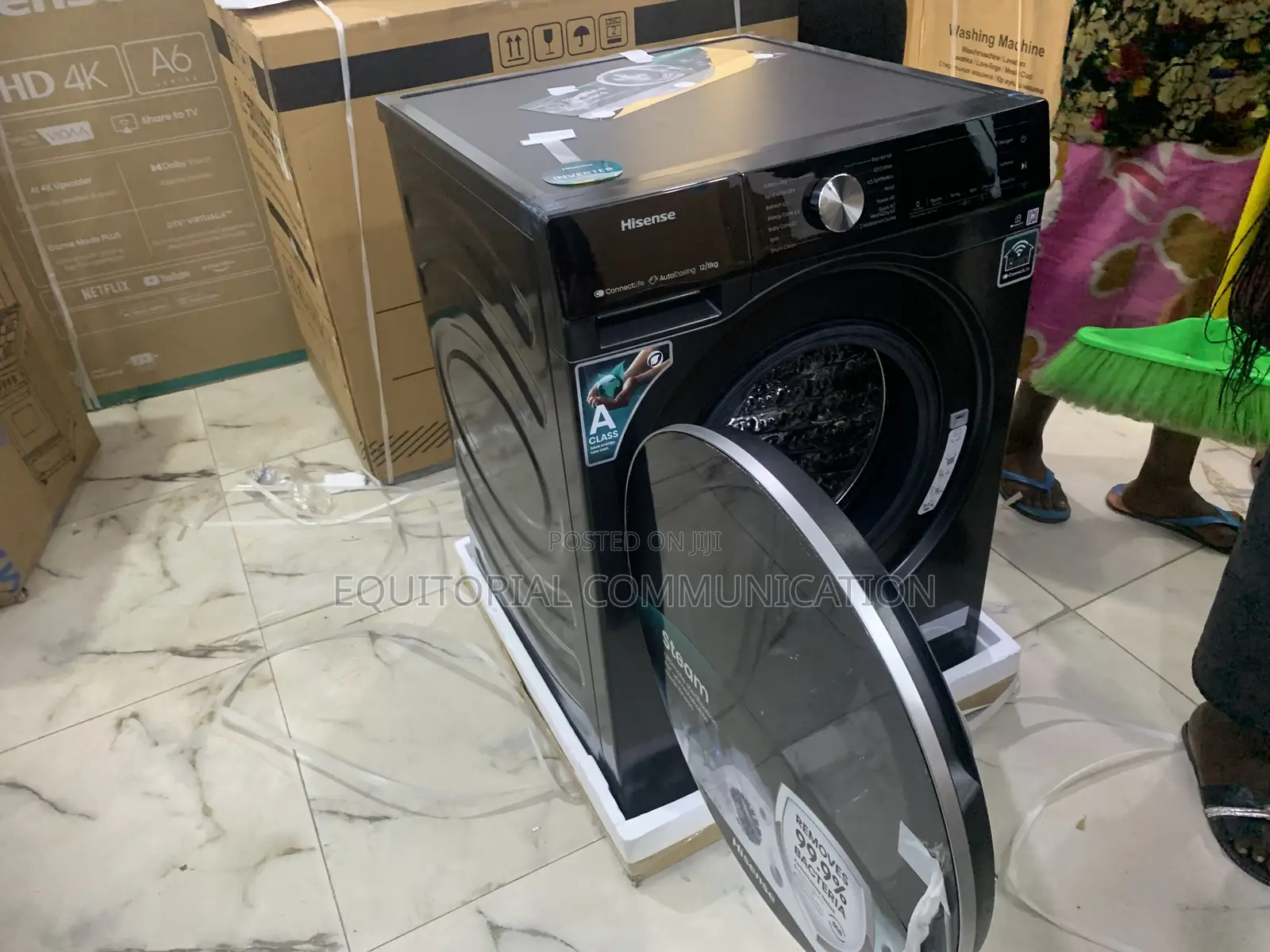 Hisense 12kg Wash/Dry – Easy Operation, Big Capacity