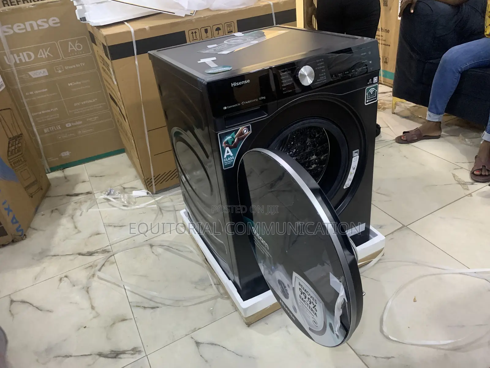 Hisense 12kg Wash/Dry – Easy Operation, Big Capacity