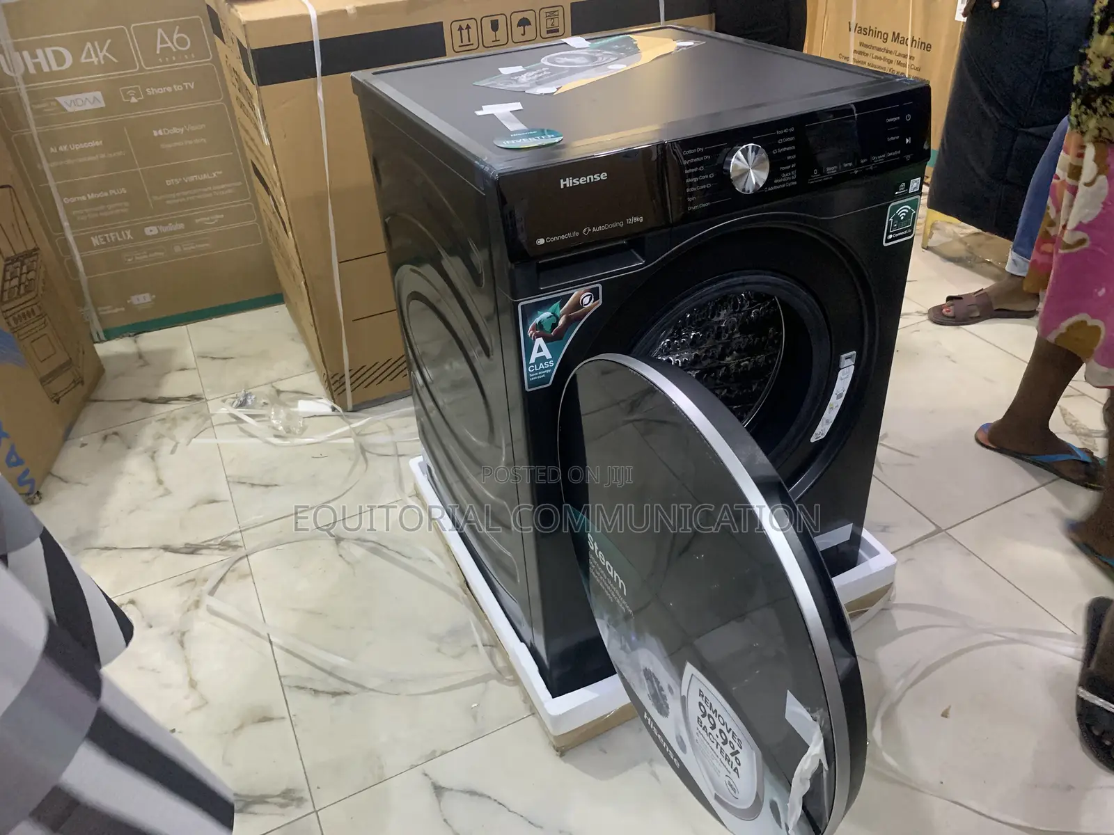 Hisense 12kg Wash Dry – Sleek Modern Appliance